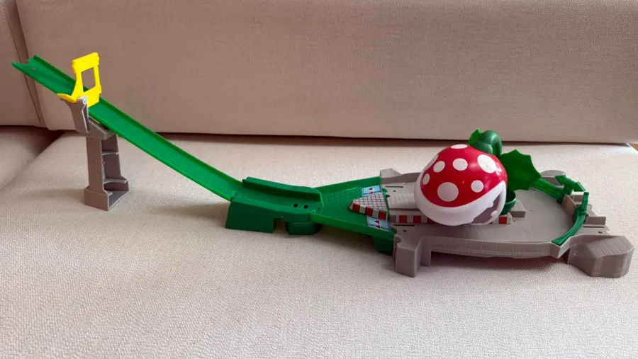 Hot Wheels Mario Kart — Pista Planta Piranha (Piranha Plant Slide)