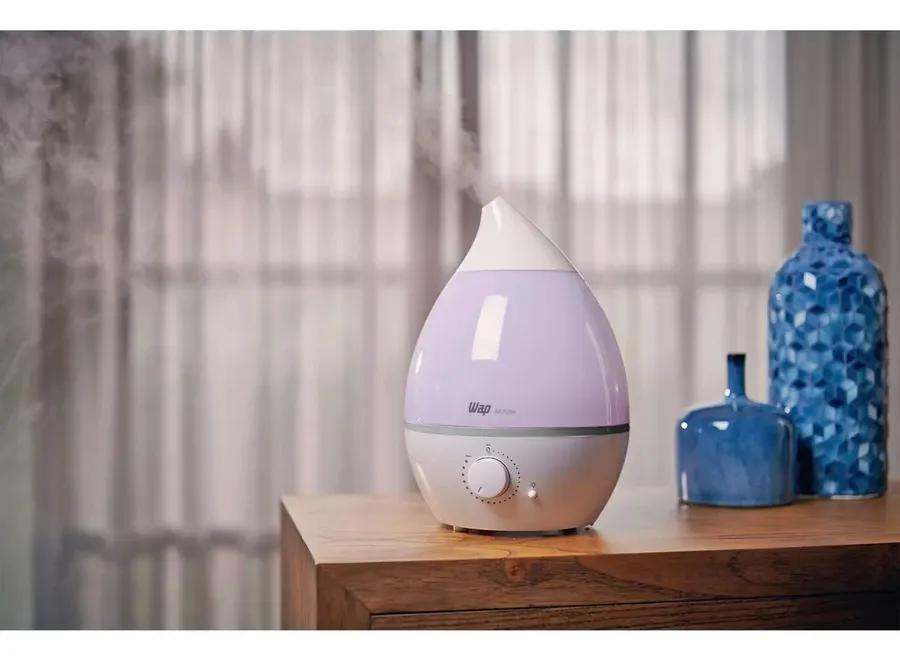 Umidificador WAP Air Flow — Difusor de Aromas e Luminária (Bivolt)