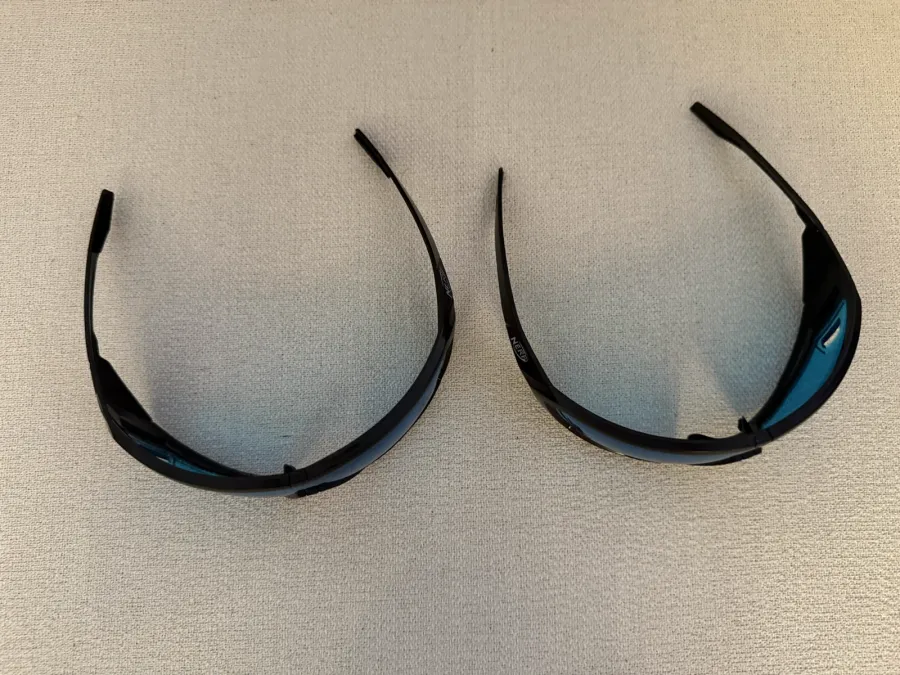 Óculos de Proteção Nerf Vision Gear — Par (2 unidades, lente azul)