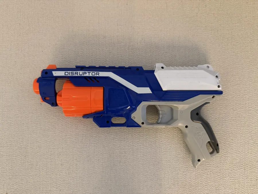 Nerf Elite Disruptor — 2 Unidades (revólver 6 dardos)