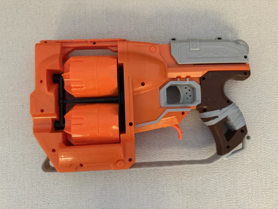 Nerf Zombie Strike FlipFury — 12 Dardos (2 tambores)
