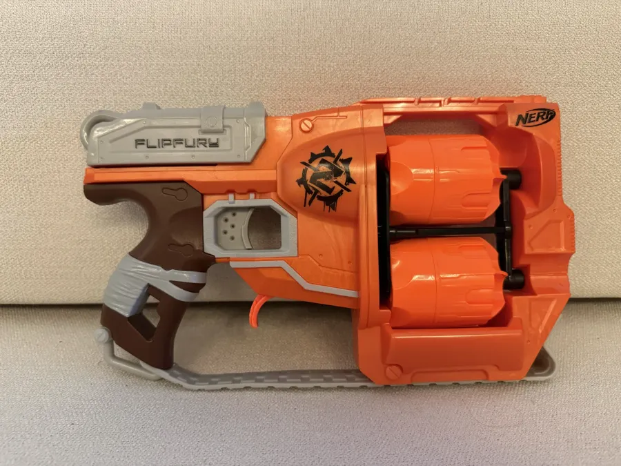 Nerf Zombie Strike FlipFury — 12 Dardos (2 tambores)