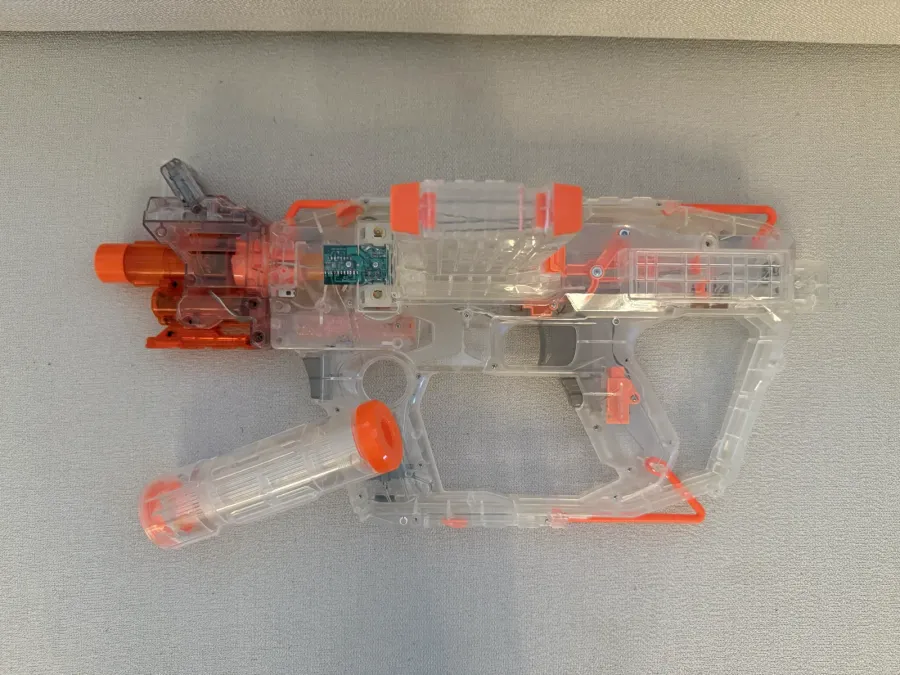 Nerf Modulus Transparente (Ghost Ops) — Motorizada