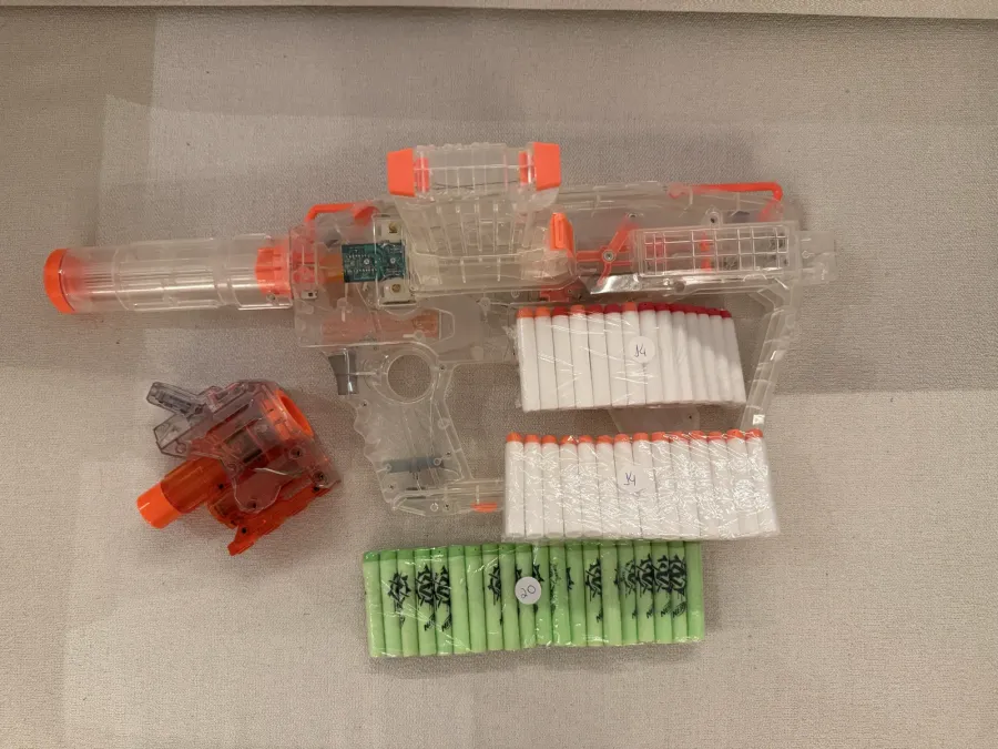 Nerf Modulus Transparente (Ghost Ops) — Motorizada
