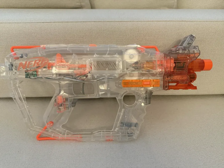 Nerf Modulus Transparente (Ghost Ops) — Motorizada