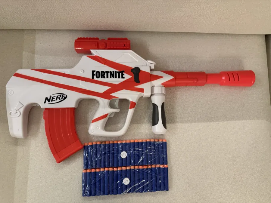 Nerf Fortnite B-AR — Lançador Motorizado (bullpup)