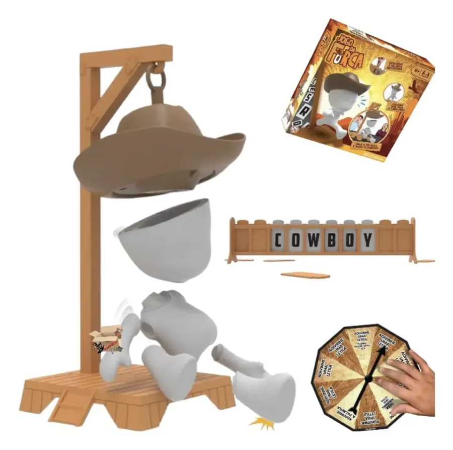Jogo da Forca — Multikids (tema cowboy)