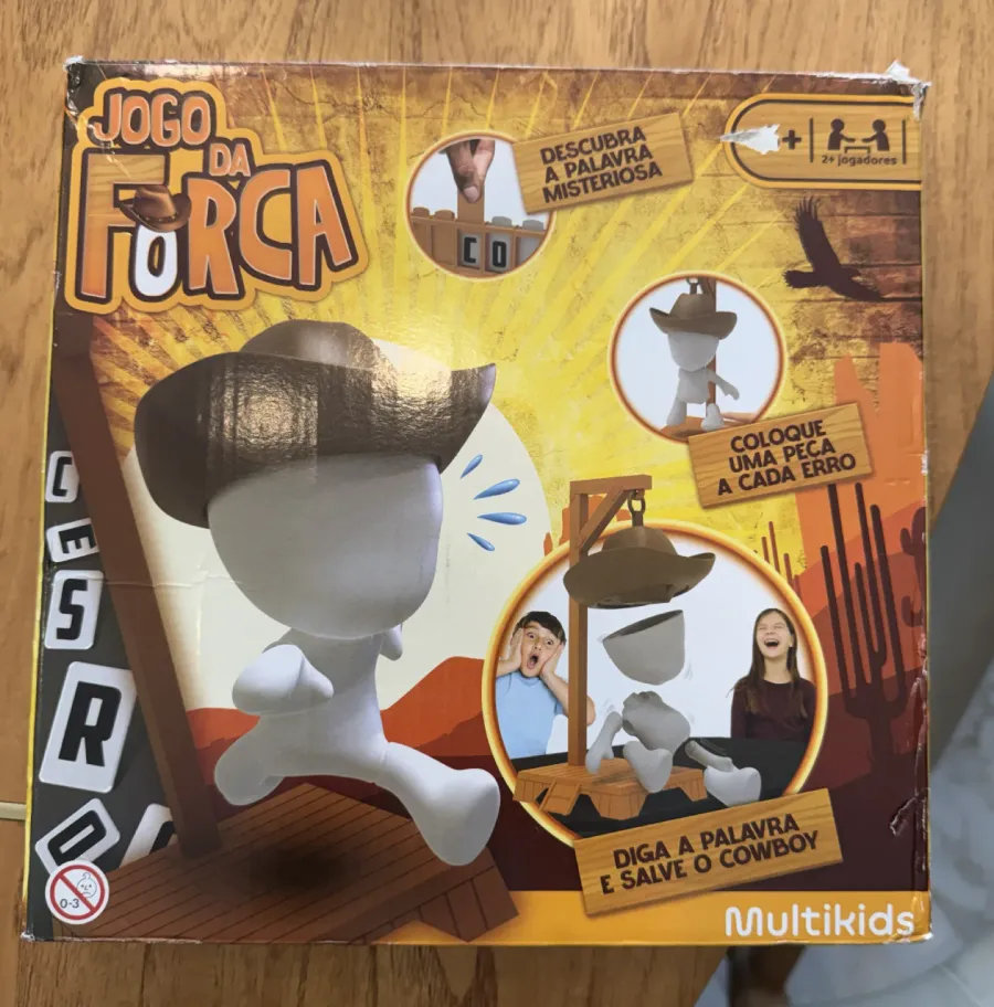Jogo da Forca — Multikids (tema cowboy)